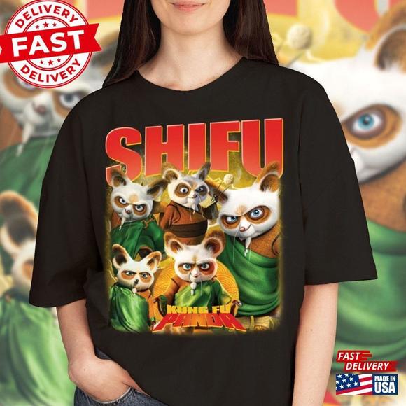 Other - Shifu Kungfu Panda Graphic   Movie Tee